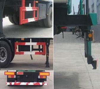 Huachang brand automobiles QDJ9400GYS Liquid food transportation semi-trailer