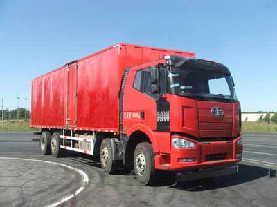 Jiefang Automobile CA5310XXYP63K2L6T10E4 Box transport vehicle