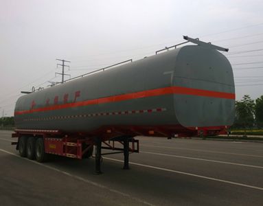 Qilu Zhongya  DEZ9403GRY Flammable liquid tank transport semi-trailer