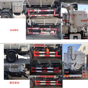 Huatong brand automobiles HCQ5125ZSLEQ6 Bulk feed transport vehicle