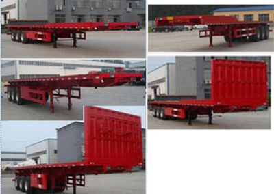 Tongqiang  LJL9400ZZXP Flat dump semi-trailer