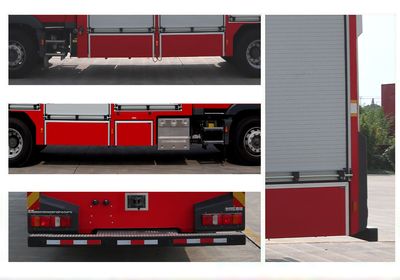 Zhenxiang  MG5190GXFGF60F6 Dry powder fire truck