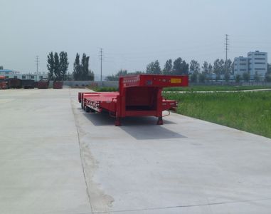 Hualu Yexing brand automobiles HYX9400TDP Low flatbed semi-trailer