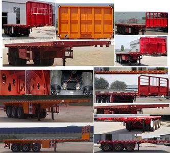 Luxiang  THC9402TPB Flat transport semi-trailer