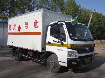 Fuqing Tian Wang Pai Automobile ZFQ5041XRQBJ Flammable gas box transport vehicle