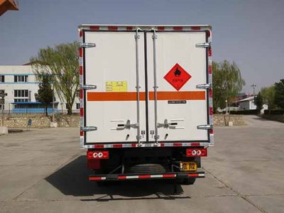 Fuqing Tian Wang Pai Automobile ZFQ5041XRQBJ Flammable gas box transport vehicle