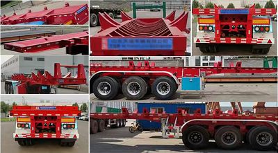 Tianrui  HLY9401TYC Material transport semi-trailer