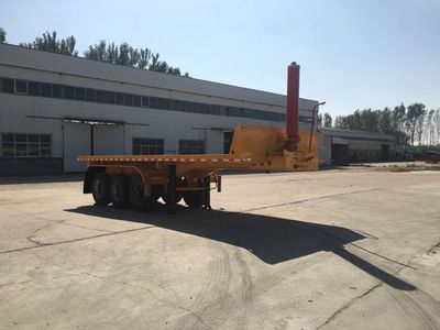 Longen LHE9400ZZXPDTFlat dump semi-trailer