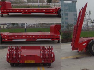 Lu Xuda  LZC9350TDP Low flatbed semi-trailer