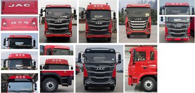 Jianghuai brand automobiles HFC5161CCYP3K1A50YS Grate type transport vehicle