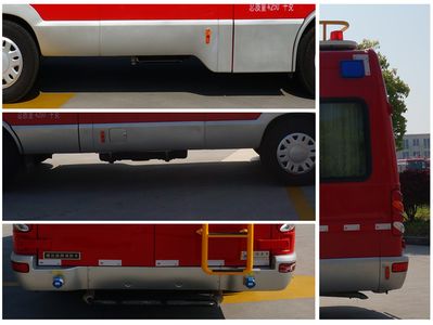 Jinsheng Shield Automobile JDX5040XXFTZ1000 Communication command fire truck