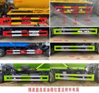 Zhongda Wei brand automobiles CFY5070GXW6 Suction vehicle