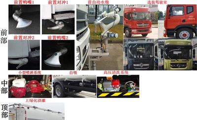 Zhonglian Automobile ZBH5163GSSEQY5 Sprinkler truck