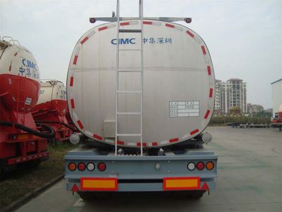 CIMC ZJV9407GRYSZ Flammable liquid tank transport semi-trailer