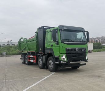 Haowo  ZZ5312ZLJV3267Z1SEV Battery swapping pure electric dump garbage truck