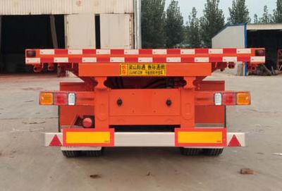 Lujitong  LSJ9402ZZXP Flat dump semi-trailer