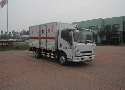 Zhongtian Star  TC5071XRQ Flammable gas box transport vehicle