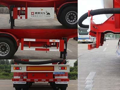 Tongyada  CTY9401GFLDB55 Low density powder material transportation semi-trailer