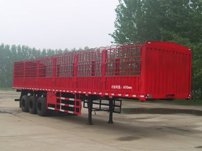 Qilu Zhongya  DEZ9400CLX Warehouse grate transport semi-trailer