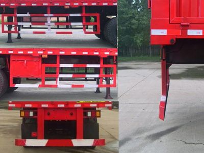 Qilu Zhongya  DEZ9400CLX Warehouse grate transport semi-trailer