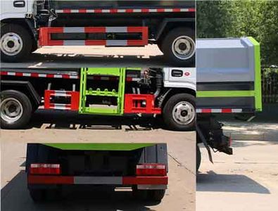 Hongyu  HYS5070ZDJE5 Compressed docking garbage truck