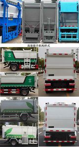 Cheng Liwei  CLW5100ZZZ6SL Hydraulic Lifter Garbage truck 