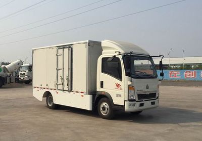 Haowo  ZZ5077XXYF3414Z174BEV Pure electric box type transport vehicle