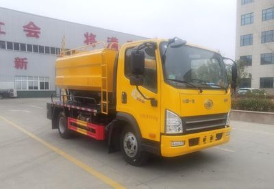 Juchen Ace Car HNY5090GQWC6 Cleaning the suction truck