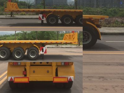 Xuanhu  DAT9401ZZXP Flat dump semi-trailer