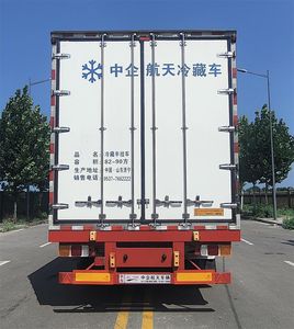 Zhongqi Aerospace Brand Automobile HTM9400XLC Refrigerated semi-trailer