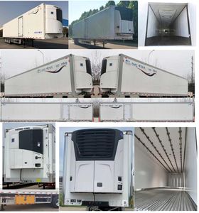 Zhongqi Aerospace Brand Automobile HTM9400XLC Refrigerated semi-trailer