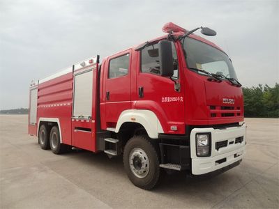 Jinsheng Shield Automobile JDX5270GXFSG120W Water tank fire truck