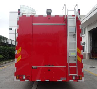 Jinsheng Shield Automobile JDX5270GXFSG120W Water tank fire truck