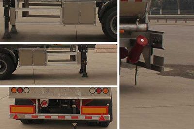 Daiyang  TAG9401GYY Aluminum alloy oil transport semi-trailer