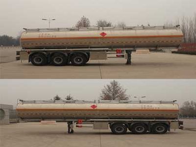 Daiyang  TAG9401GYY Aluminum alloy oil transport semi-trailer