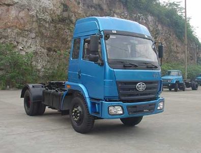 Jiefang Automobile CA4173PK2E3A95 Flat head semi-trailer tractor