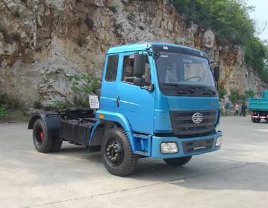 Jiefang Automobile CA4173PK2E3A95 Flat head semi-trailer tractor