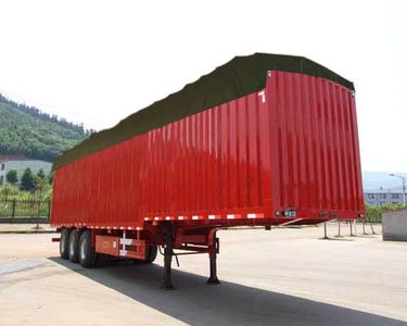 Minfeng  FDF9382XXYP Canopy transport semi-trailer