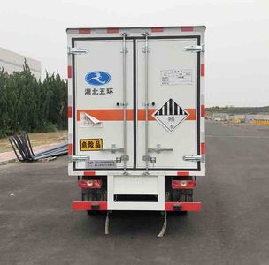 Huatong brand automobiles HCQ5043XZWSH6 Miscellaneous dangerous goods box transport vehicle