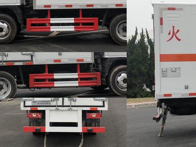 Huatong brand automobiles HCQ5043XZWSH6 Miscellaneous dangerous goods box transport vehicle