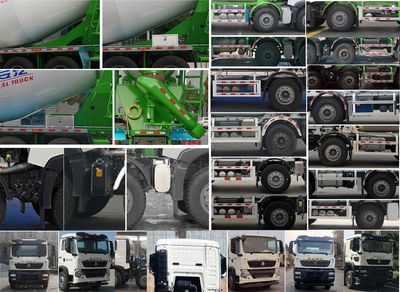 Zhengkang Hongtai brand automobiles HHT5314GJB Concrete mixing transport vehicle