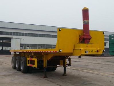 Huawei Xiangyun CYX9402ZZXPFlat dump semi-trailer