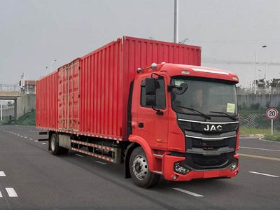 Jianghuai brand automobilesHFC5181XXYP3K1A70SBox transport vehicle