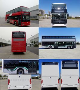 Yaxing  JS6111SHBEV2 Pure electric double decker city buses