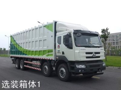 Zhonglian Automobile ZLJ5311ZDJLZE4 Compressed docking garbage truck