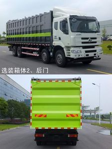 Zhonglian Automobile ZLJ5311ZDJLZE4 Compressed docking garbage truck