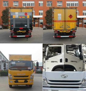 Chunxing  ZZT5100XRQ5 Flammable gas box transport vehicle