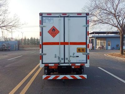 Zhongyan Automobile BSZ5029XRQC6B Flammable gas box transport vehicle