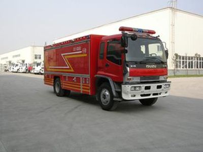 Chuanxiao brand automobiles SXF5130TXFGQ40W Gas supply fire truck