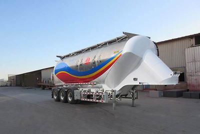 Zhengkang Hongtai brand automobiles HHT9401GFLA Aluminum alloy medium density powder material transportation semi-trailer